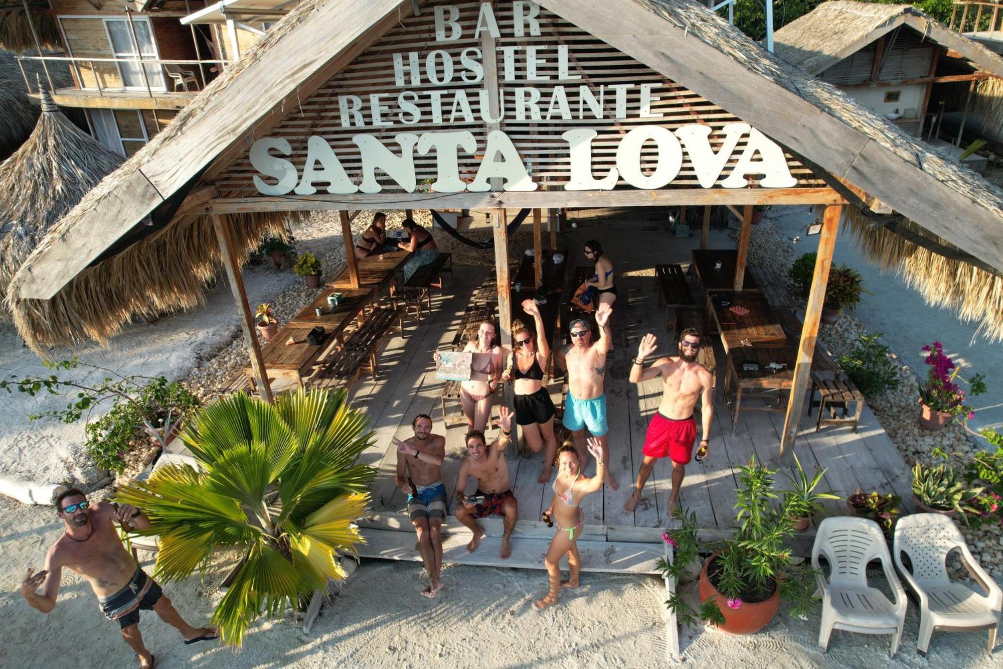 Santa Lova Eco-Hostel Isla Tintipan Tintipan Island 외부 사진